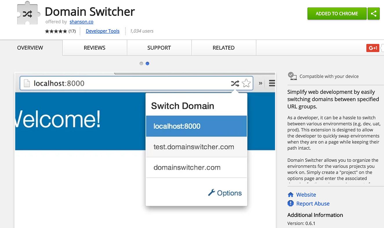 Domain Switcher