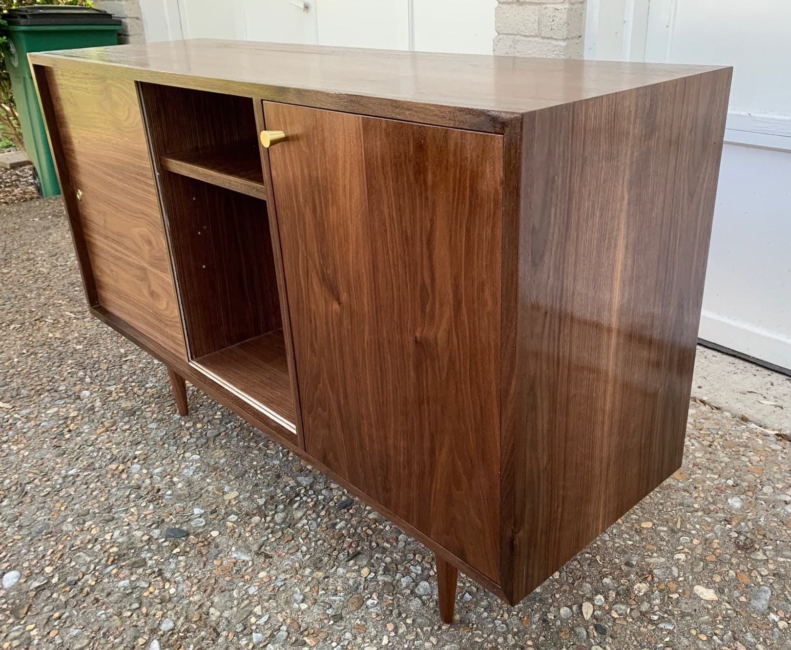 Finished credenza